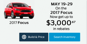 福特两款新车最高可享4250元优惠