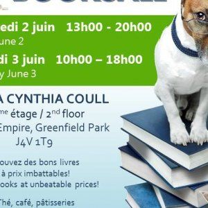 蒙特利尔南岸大型二手图书销售会