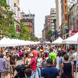 蒙特利尔今夏十四场大型街卖会