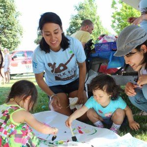 蒙特利尔第十届民俗节 孩子们游玩好去处