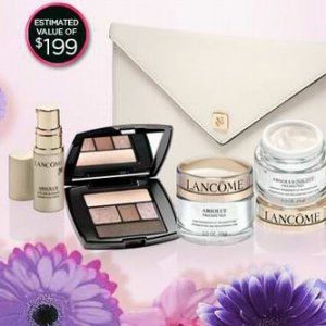 Lancome兰蔻全场八折 满150元再送199元大礼包