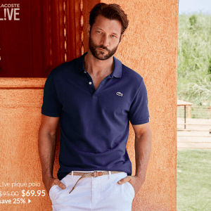 父亲节好礼 MK Lacoste Polo衫均打折