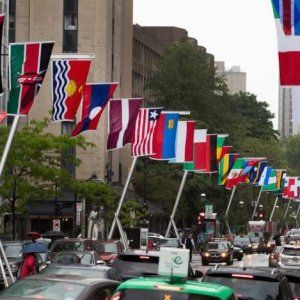 纪念加拿大建国及蒙特利尔建城 街头艺术展开幕