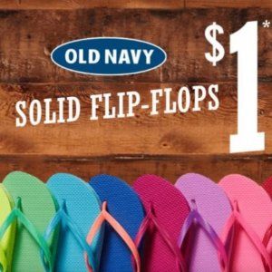 Old Navy人字拖只要一元