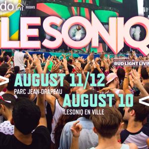 蒙特利尔ÎleSoniq音乐节 可免费参加一场