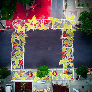 蒙特利尔的人行道美成这样了！