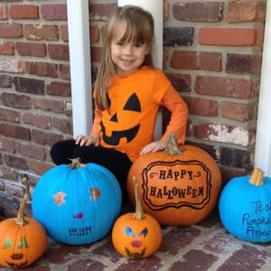 万圣节在蒙特利尔看到蓝绿色的南瓜是什么意思？