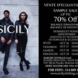Sicily冬季外套仓库特卖会