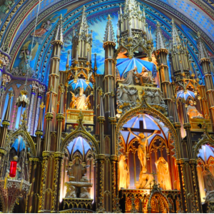 蒙特利尔圣母大教堂举办莫扎特音乐会