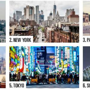 2018年世界顶级城市排名 蒙特利尔上榜