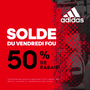 Adidas黑五仓库特卖会 低至五折