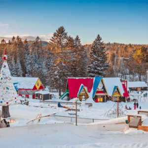 蒙特利尔旁的圣诞老人小村庄
