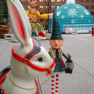 蒙特利尔Place des Arts最大的圣诞集市已经开始了