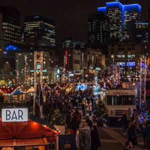 非去不可！来看下Place des Arts的圣诞集市有多好玩吧！