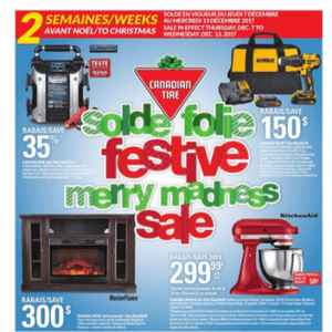 Canadian Tire本周特价