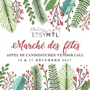 蒙特利尔将举办Etsy手工艺品圣诞市场