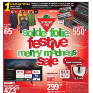 Canadian Tire本周特价