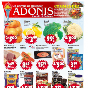ADONIS超市本周特价