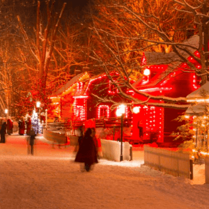 蒙特利尔旁最近的圣诞小村