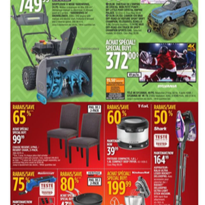 Canadian Tire三日特价