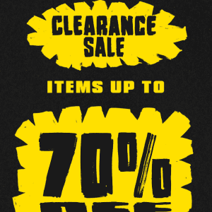 Urban Outfitters节后清仓 三折起