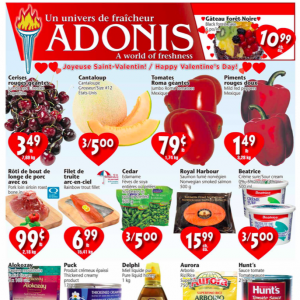 Adonis超市本周特价