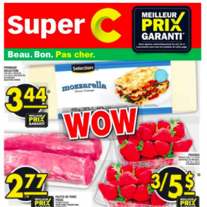 SUPER C超市本周特价 内含高达10元的优惠卷