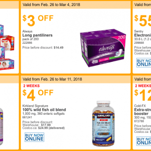 Costco本周特价 尿不湿减9元
