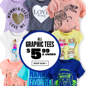 The Children's Place童装T恤5.99元