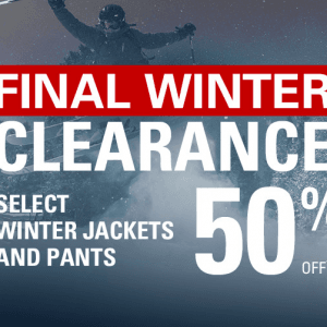 Sports Experts季末冬装最后一次折扣