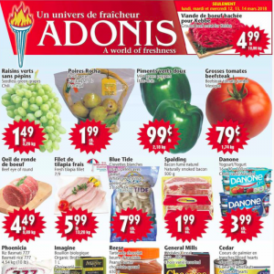 ADONIS超市本周特价