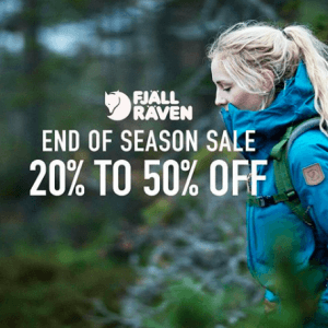 Fjallraven北极狐季末特惠 五折起