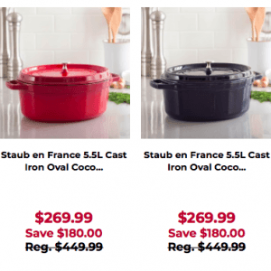 Kitchen Stuff Plus厨具品牌Staub五折起