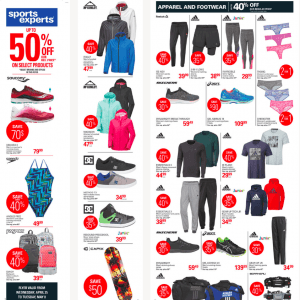 SPORTS EXPERTS本周特价