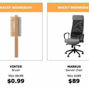 IKEA宜家每周三特价