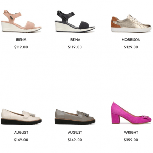 Naturalizer春夏鞋履低至七折