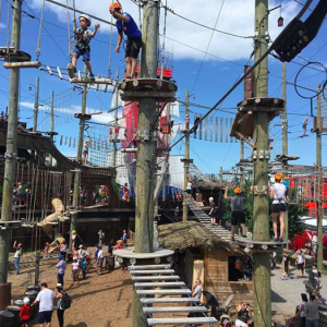 老港最好玩的障碍海盗船已开放