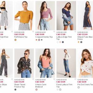 Forever 21国庆节特卖！5折＋额外6折