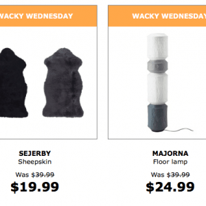 IKEA宜家每周三特价