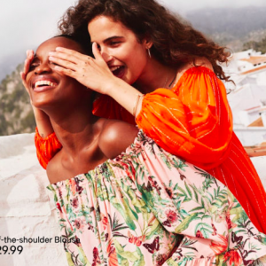 H&M夏装特卖 低至三折