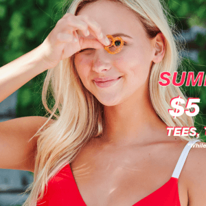 年度最低折扣 Garage夏装5元起