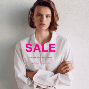 Zara年中大促销 夏装低至四折