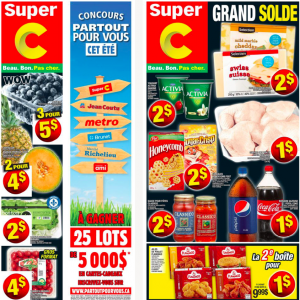 SUPER C超市本周特价