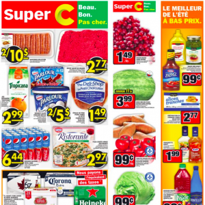 SUPER C超市本周特价