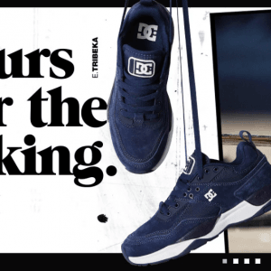 DC Shoes运动衣鞋折上折 低至2折