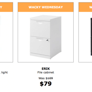 IKEA宜家每周三特价