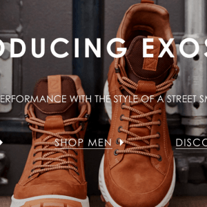 ECCO美鞋季末特卖 低至3折