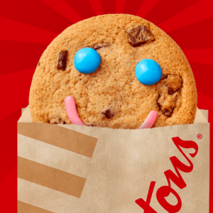 Tim Hortons笑脸曲奇饼干只要一元