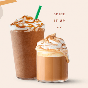 星巴克欢乐时光 买一送一