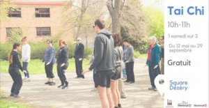 在蒙特利尔免费学太极